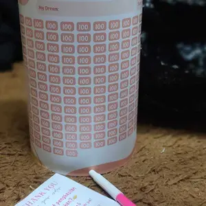 Maxima Celengan Target JUMBO Permanent Buka Tutup Bonus Spidol dan Plastik