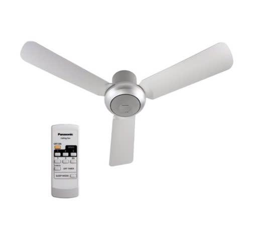 Quạt trần 3 cánh Panasonic F-48CZL, Có điều khiển, Động cơ bạc đạn - Hàng chính hãng bảo hành 12 tháng