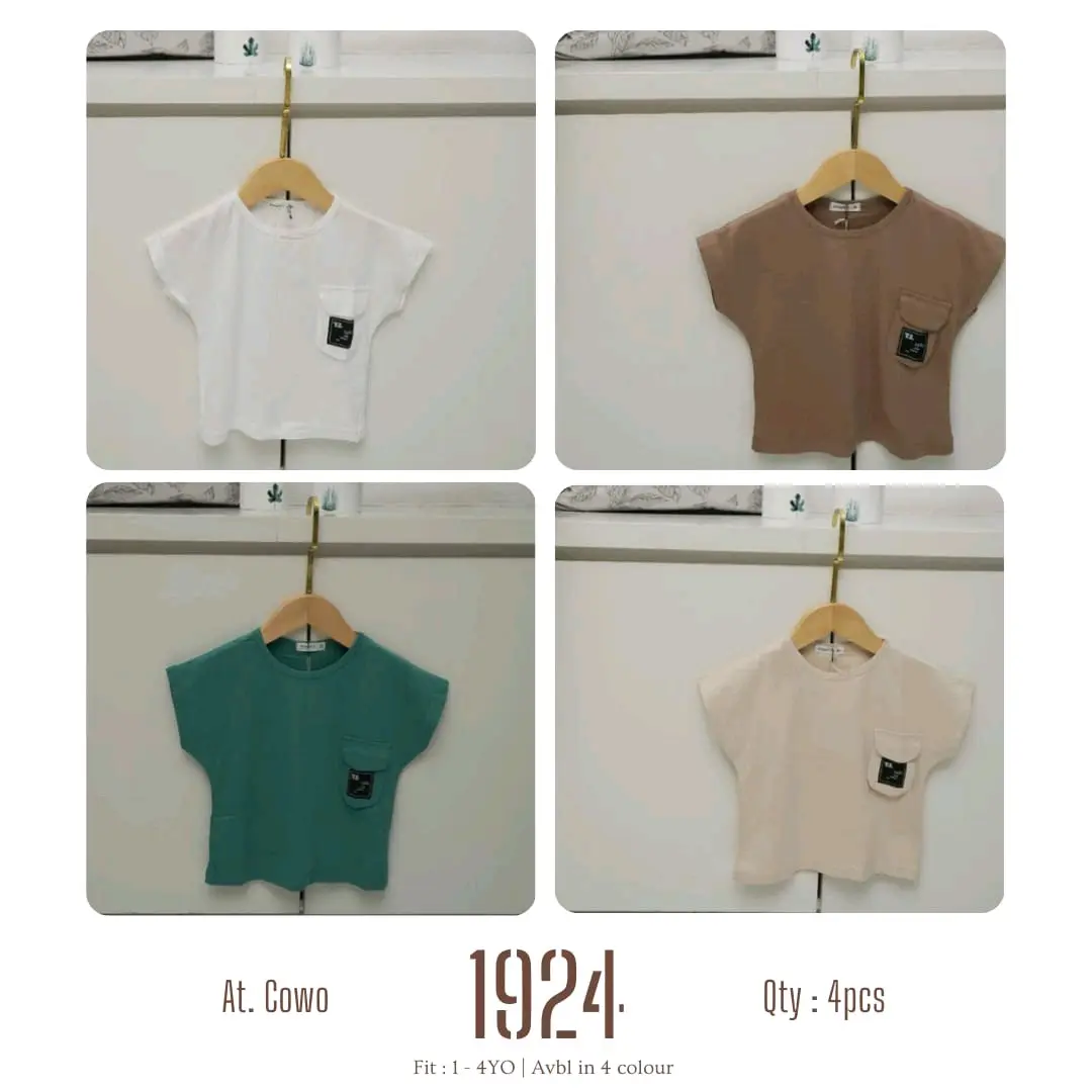 Grosir Atasan anak || 4pcs/1seri || kode 1924