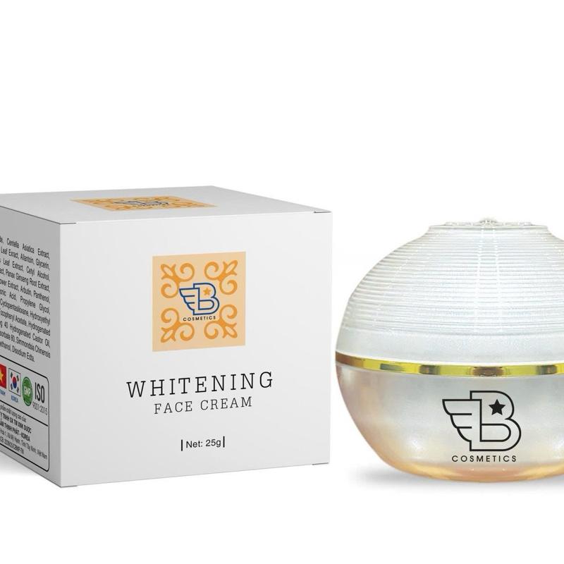  KEM CHỮ B -  1 hộp 25g Whitening Face Cream cho da sáng mịn 