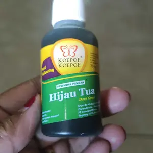 KOEPOE-KOEPOE PEWARNA HIJAU TUA (30ml)