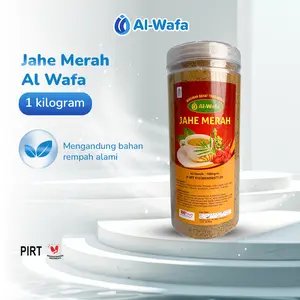 Minuman Herbal Jahe Merah Al Wafa Serbuk Toples 1kg