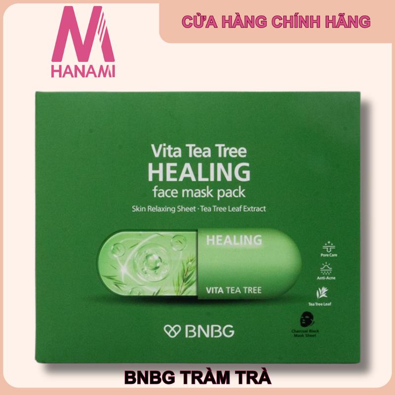  {KOL} - Mặt Nạ Giảm Mụn BNBG Tràm Trà Tea Tree Hỗ Trợ Làm Dịu Da 30ml 