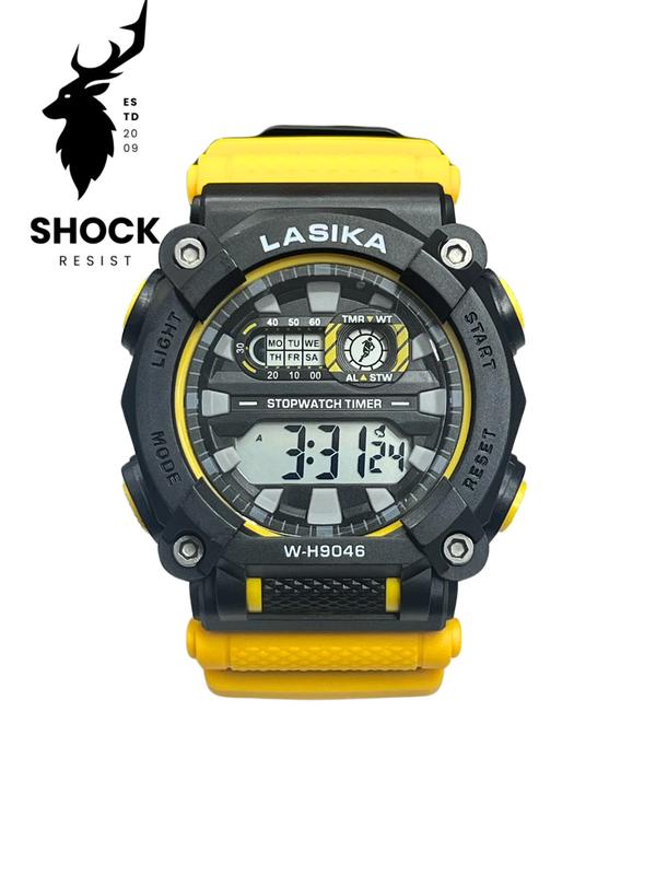 SRTIME.MY SPORT WATCH WATERPROOF HIGH QUALITY 9046 - TikTok Shop Malaysia