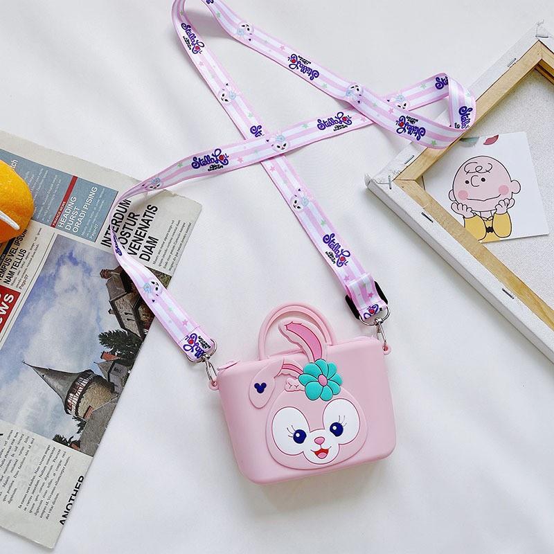 Tsabit Tas Silikon Anak Dompet Koin Selempang Karakter Lucu Fashion Stellalou 4