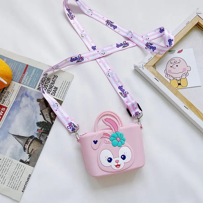 Tsabit Tas Silikon Anak Dompet Koin Selempang Karakter Lucu Fashion Stellalou 3