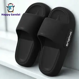 Happy Sandal SENDAL DEWASA SELOP SLIP ON TERBARU NYAMAN KEKINIAN Karet Shoes Sandal Wanita Jelly Bahan Berkualitas Tinggi Tahan Lama Tahan Air