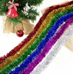 Slinger Hiasann Dekorasi & Natal Hijau Salju 2 Meter - Lampu Hias LED Tumblr / Topi Natal / Hiasan Slinger Pohon Natal / Pernak Pernik Ulangtahun / Dekorasi Natal