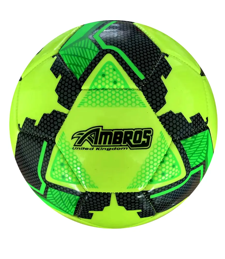 Ambros Futsal Ball Size 4 Green Color Indoor And Outdoor Court