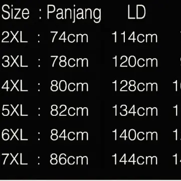 Kaos Jumbo Oversize 2XL 3XL 4XL 5XL 6XL 7XL Motif Random Distro Katun Combed 30s 1