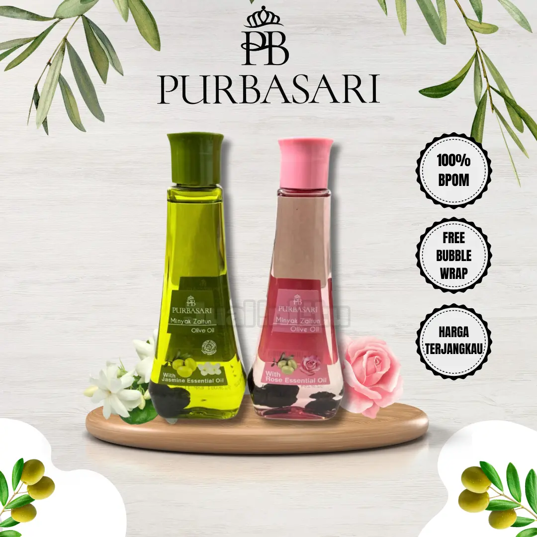 Minyak Zaitun Purbasari [150ml] Olive Oil Perawatan Tubuh Melembutkan