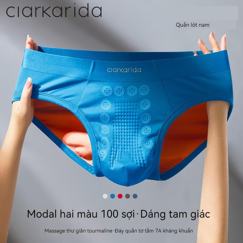 Quần Lót Nam, Clarkarida, Đồ Lót Sip Không Viền, Siêu Mỏng, Đồ Lót Không Đường May, Đồ Lót Đùi Nam, Bộ Đồ Lót 3 Món H33, Thoải Mái, Kháng Khuẩn Và Tươi Mới, Quần Lót Nam Cao Cấp 2