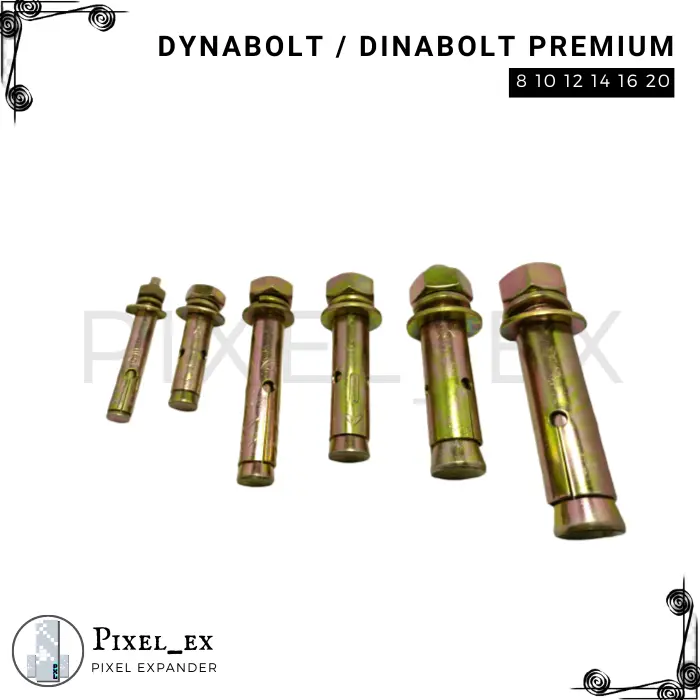 Dinabolt Dynabolt M8 8x50 s/d 8x80 Expander