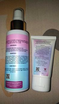Product Review of Sanscreen dan fasmish sepaket spf pa 50+++ from M**h 0