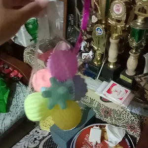 LeLe Toys Bola Pegangan Taktil Multi-Tekstur Karet Lembut untuk Bayi 0-3 Tahun - Mainan Menyentuh & Pijat dengan Warna Macarons Aman & Elastisitas Bagus Air Baby