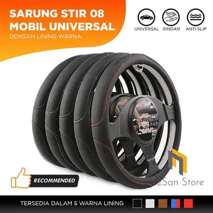 Sarung Setir Mobil Lining 08 / Sarung Stir Universal 08