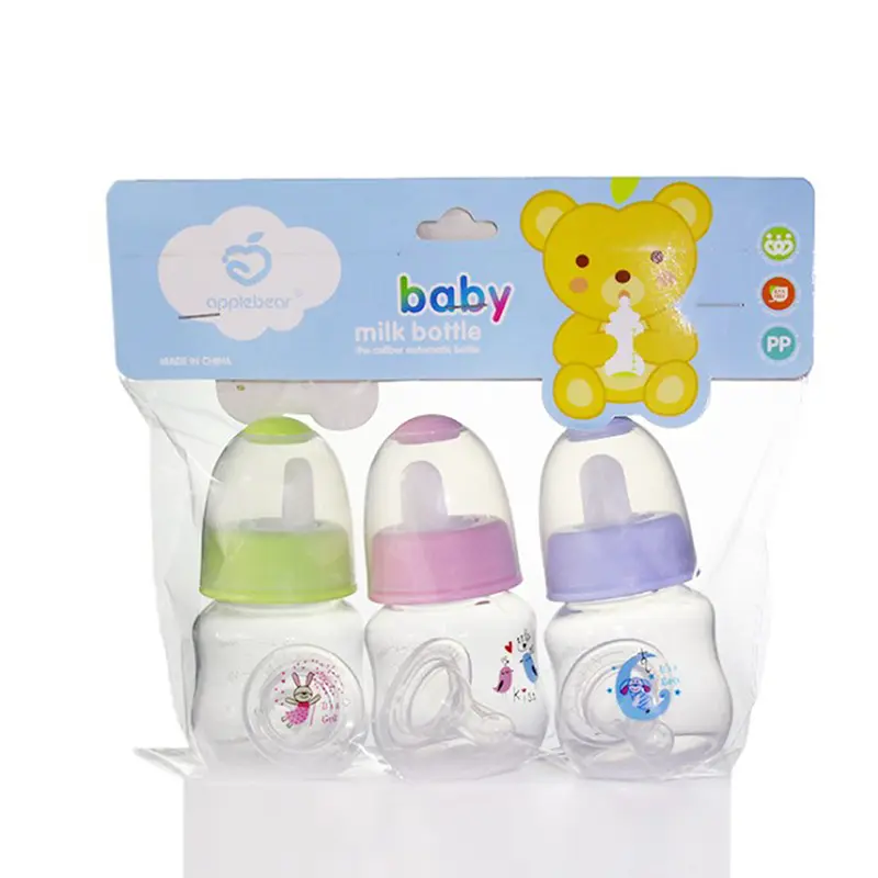 Botol Pp 60Ml Untuk Bayi Baru Lahir 1 Keping Botol Penyusuan Bayi Susu Air Comel Plastik Accessories Bottles Feeding Nursing
