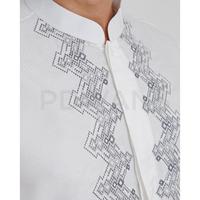 Gambar PDWANS BAJU KOKO Poli Katun Lengan Panjang Motif Bordir M L XL ALSPJG30 - Putih Tulang, M dari pdwans Kota Bandung 5 Tokopedia