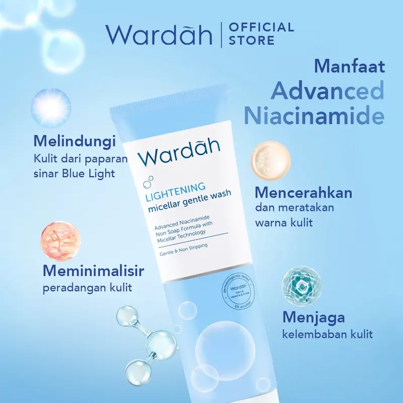 Wardah Lightening Gentle Exfoliator 50 ml 5