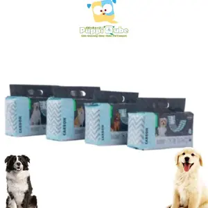Mpets Male Carbon Diapers isi 18pcs - disposable diapers pampers anjing jantan