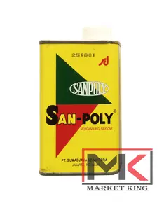 Sanpoly 250 ml / Pengkilap Logam Cat Plastik Serbaguna