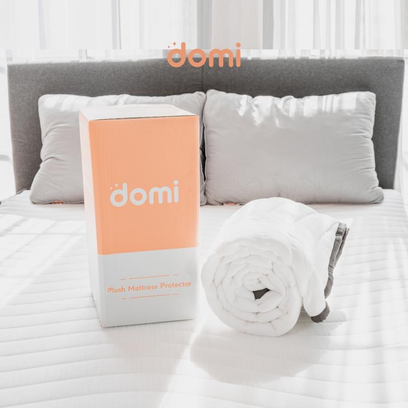 Domi Plush Mattress Protector / Pelindung Kasur Premium 1