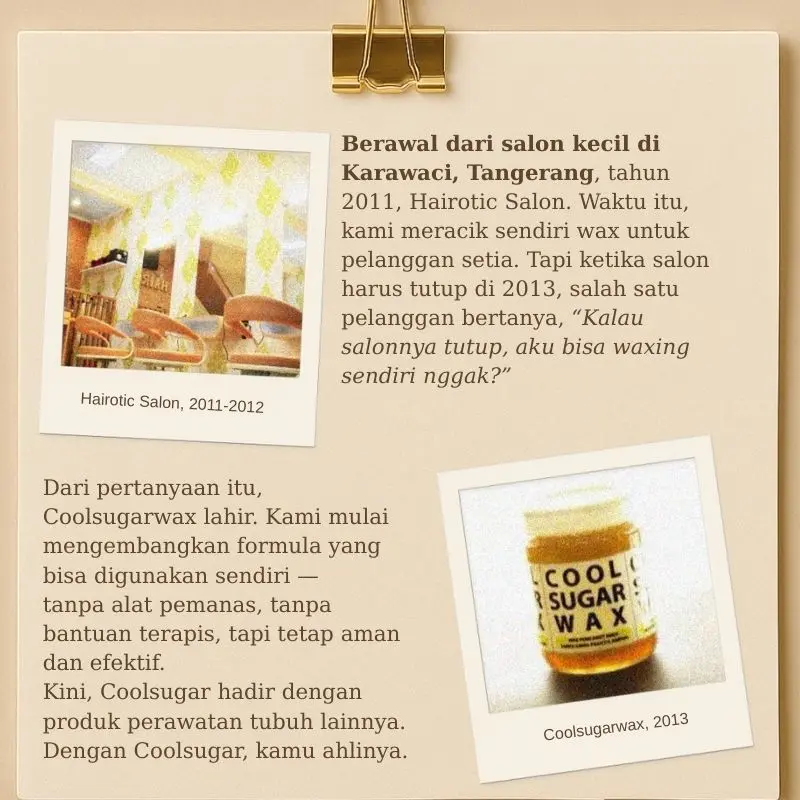 Coolsugar Wax Jar S | Sugar Wax Tanpa Pewarna, Parfum, dan Skincare - Sugar Waxing Kit Hair Removal Ketiak 8