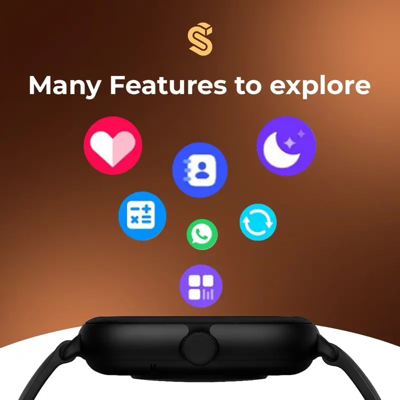 Stuftech Series Lite version Smartwatch Pintar Bluetooth Connection Ponsel Jam 7