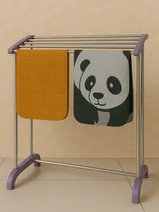 Sunny Jemuran Handuk Besi Stainless Lipat – Rak Handuk Kamar Mandi Modern & Estetik / Jemuran Handuk Lipat Stainless – Kokoh, Kuat & Estetik | Rak Jemuran Kamar Mandi Minimalis