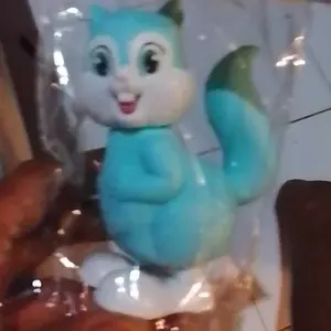 Daebak Mainan Tupai Kelinci Putar Bergerak Melompat Lucu