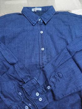 Product Review of Anyostore AT77 Atasan Kemeja Jeans Oversize Wanita Jumbo Bahan Denim from n**7 0