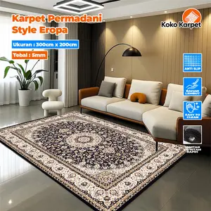 [Koko Karpet] - Karpet Lantai Polyester Jumbo Ukuran 300x200cm Bahan Polyester/ Karpet Lantai Mewah