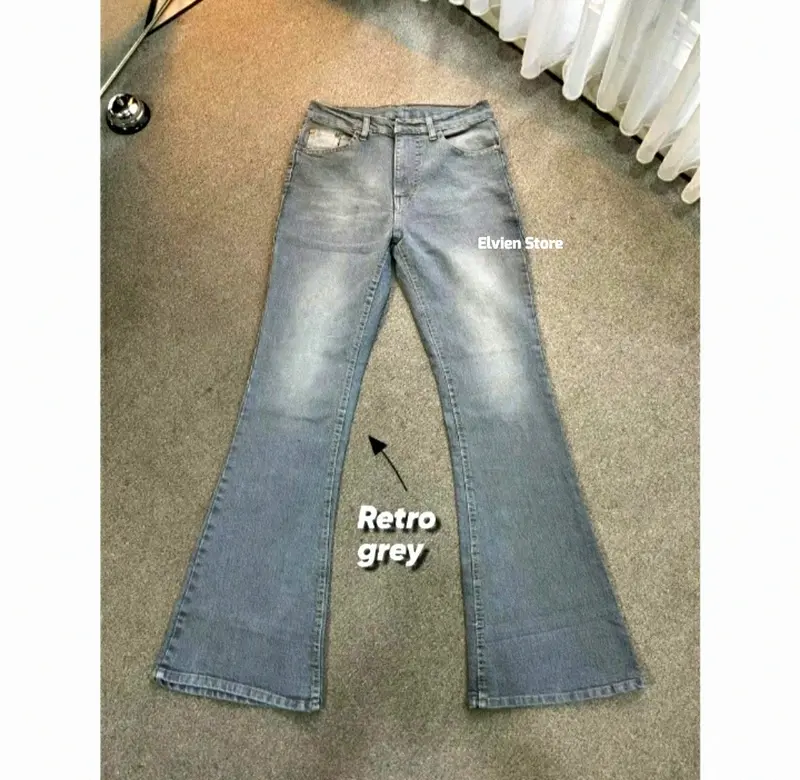 Highwaist Cutbray Jeans Retro 114 - Celana Jeans Cutbray Premium Wanita Panjang Cutbray Retro Jeans Vintage 6