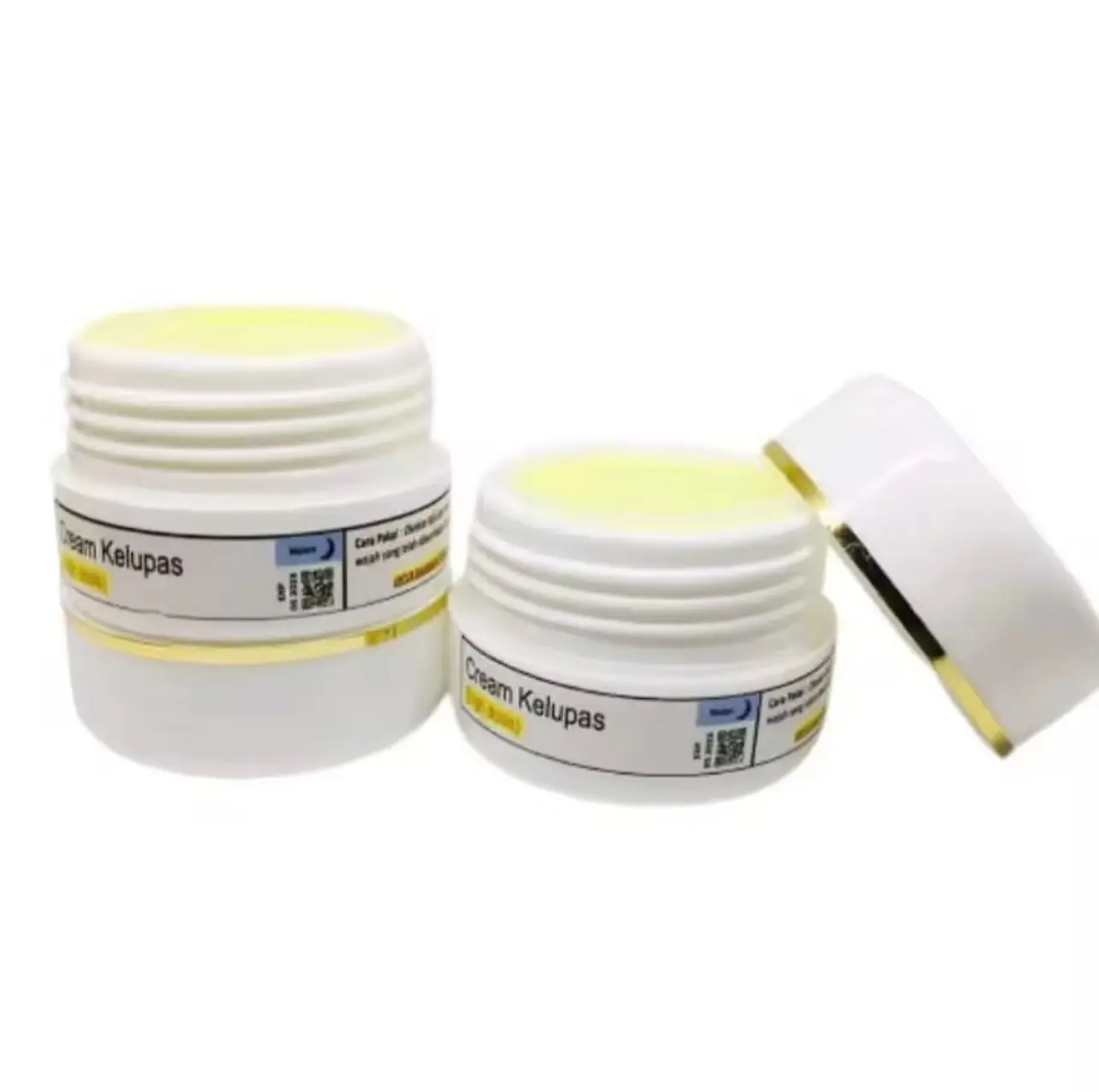 isi 2 cream kelupas malam flek hitam - cream pengelupasan flek hitam