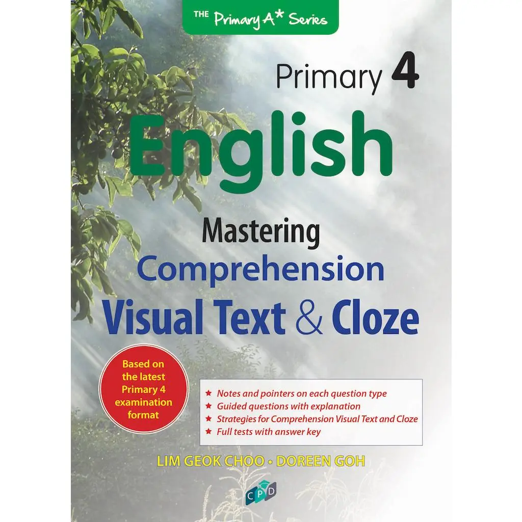 Primary 4 English Mastering Comprehension Visual Text & Cloze