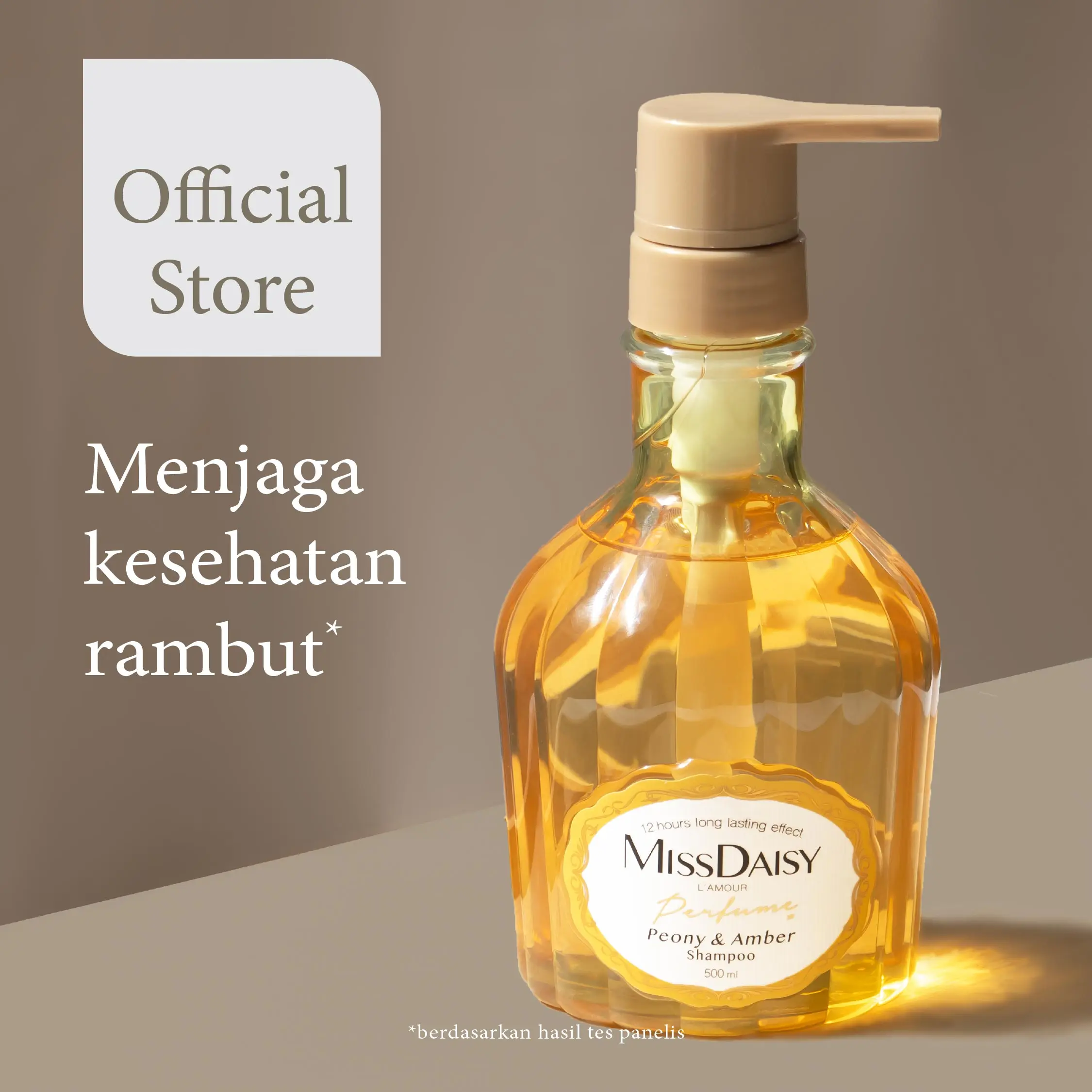 [Shampoo]  Miss Daisy Peony & Amber | Anti Ketombe | Rontok | Lepek | Berminyak | French Perfume Shampoo | BPOM | Gentle Shampoo