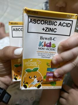 Product Review of Bewell-C Kids (ORAL DROPS) Vitamin C and Zinc for babies Orange flavor with dropper from R**s s**p p** 3