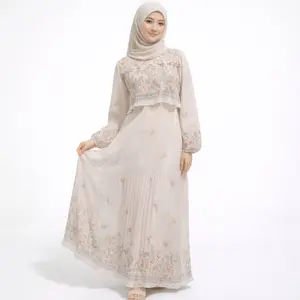 Cikistore - Sofhia Kaftan / Gamis Muslim Wanita Ceruty Panjang Hijab Friendly Dress  Lebaran
