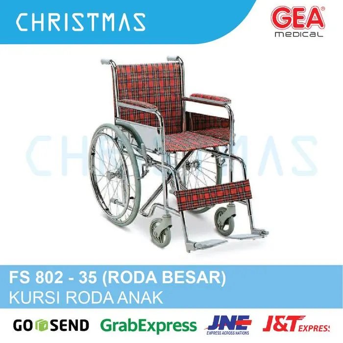 KURSI RODA ANAK GEA FS 802-35 - KURSI RODA LIPAT ANAK GEA FS802-35