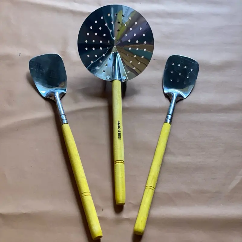 PAKET HEMAT 3 SET,SPATULA SET SEROK,SPATULA LUBANG/SPATULA POLOS/SEROK SARINGAN PENIRIS PENGGORENGAN/SUTIL/SODET/SPATULA MURAH