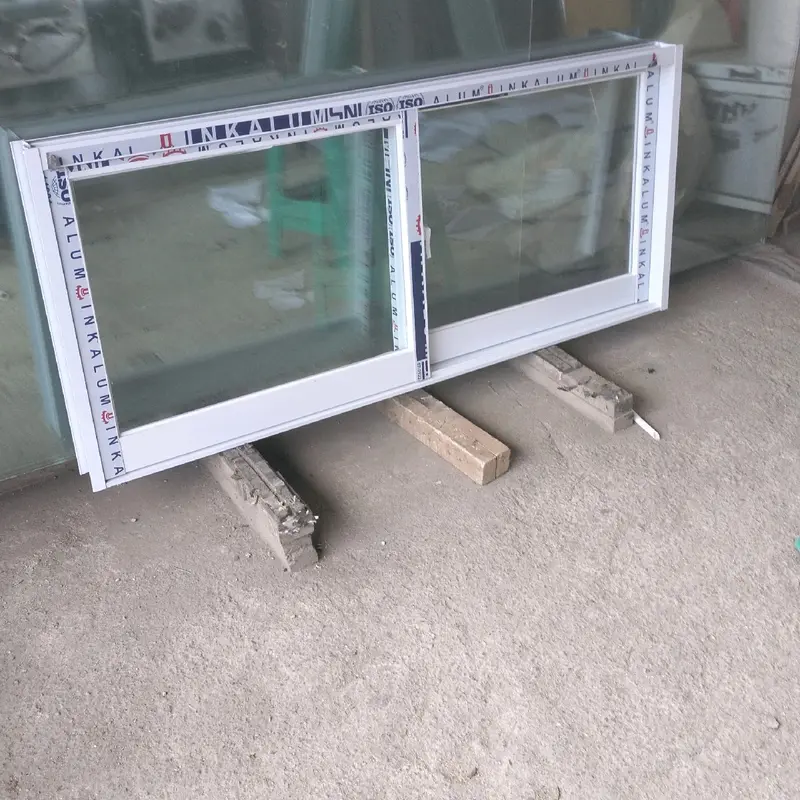 JENDELA SLIDING T50 X L100 ALUMINIUM BAHAN JUMBO PINTU VENTILASI JENDELA DAPUR MINIMALIS MODERN TERBARU MURAH 3