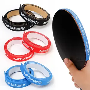 450*10mm Side Tape Pengaman Protector Bat Pingpong Tenis Meja/ Lis Bat Tenis Meja Butterfly Lis Pingpong Sidetape 2pcs