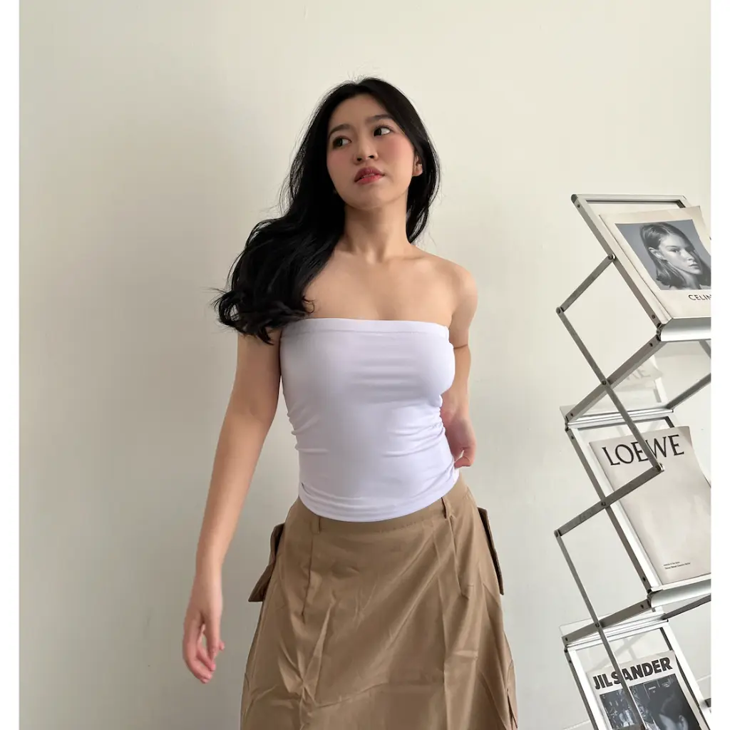 LONG TUB l Kemben Wanita l Dalaman Wanita l Tube Atasan l Inner Hijab Muslimah