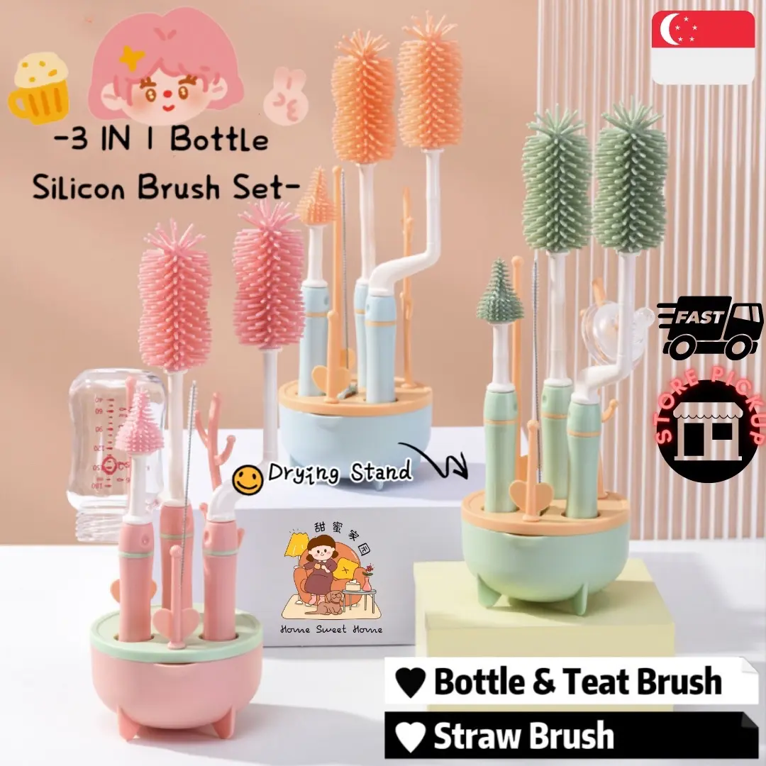 [SG] Bottle Brush  Baby Bottle Cleaner Water Bottle Cleaner