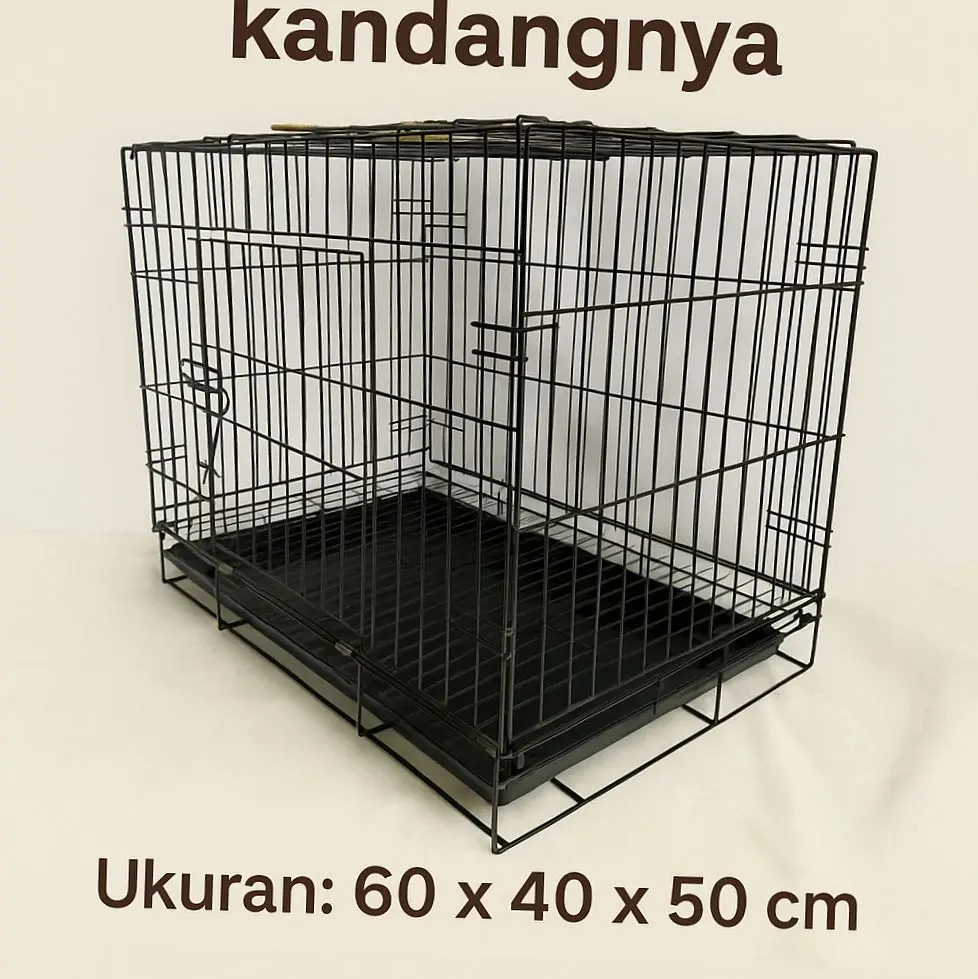 Kandang Kucing Berkualitas Baik Ukuran 60 x 40