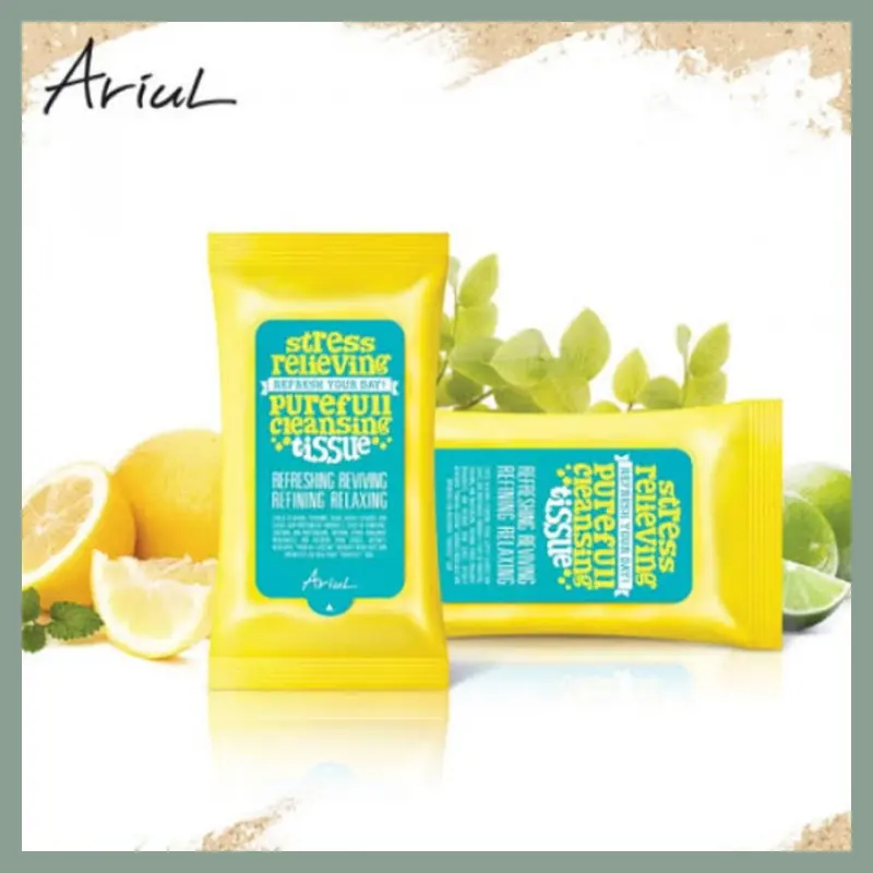 *Luceatstore* FREE BUBBLE WRAP Ariul The Perfect Refresh Your Day Facial Cleanser Series Original BPOM | Perawatan Wajah Cleansing Tissue Lip And Eye Remover Pad | By Ariul 2