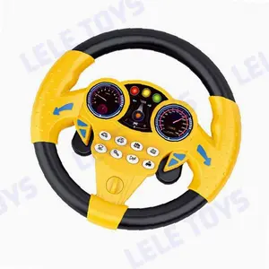 LeLe Toys Steering Wheel Mainan Anak | Tanpa Musik | Plastik Aman BPA Free | Desain Putar Lembut | Meningkatkan Keterampilan Motorik | Kekinian