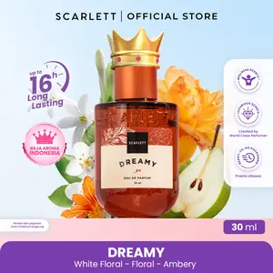 SCARLETT (BEST SELLER!) Eau De Parfum Dreamy 30ml - Perfume EDP Parfum Wangi Tahan Lama