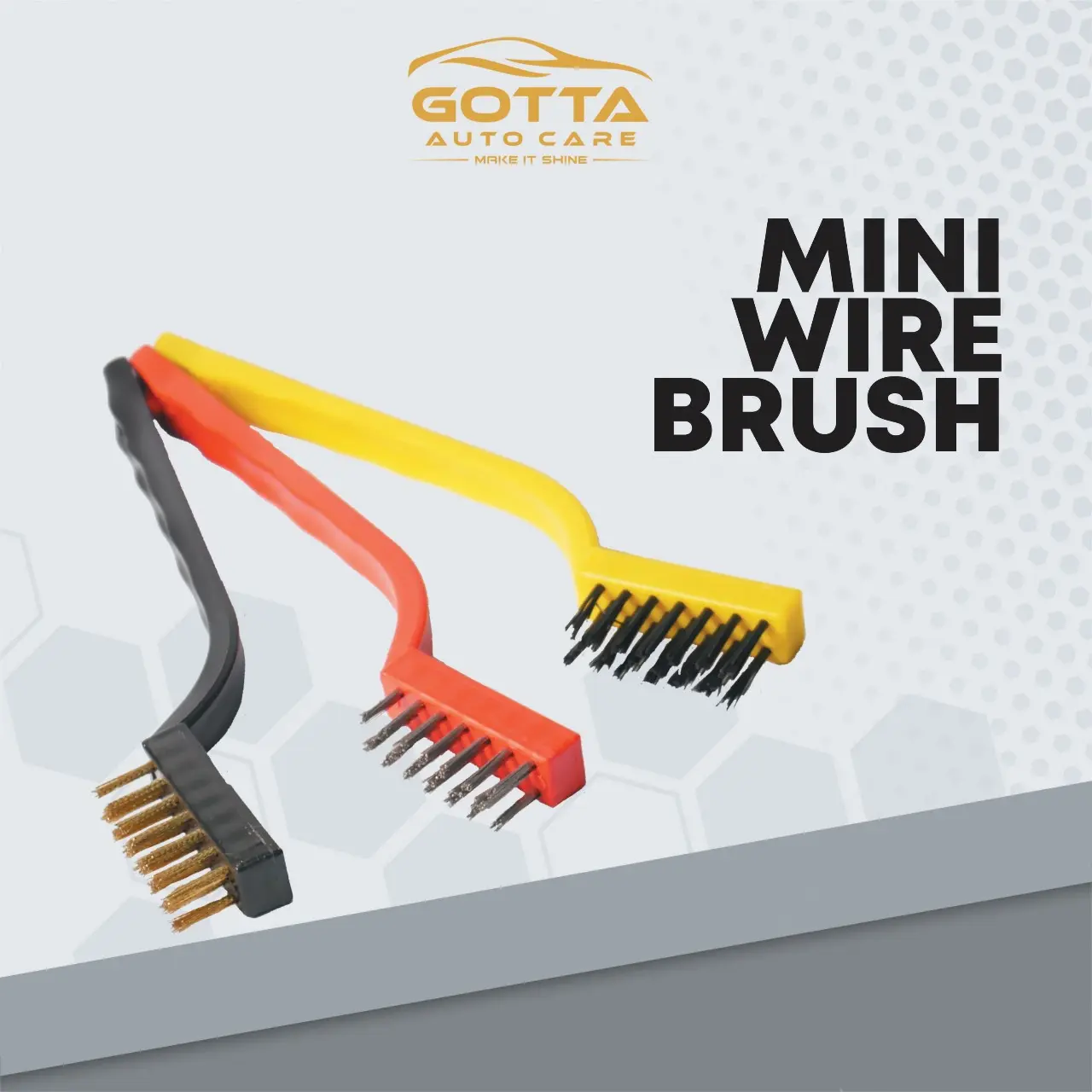 Mini Wire Brush - Sikat Kawat Tembaga Nylon