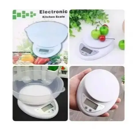 Timbangan Digital Mangkok - Timbangan Kue Digital Electronic 5 kg B05 3